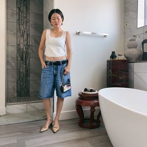 Vintage WRANGLER men’s medium wash jorts